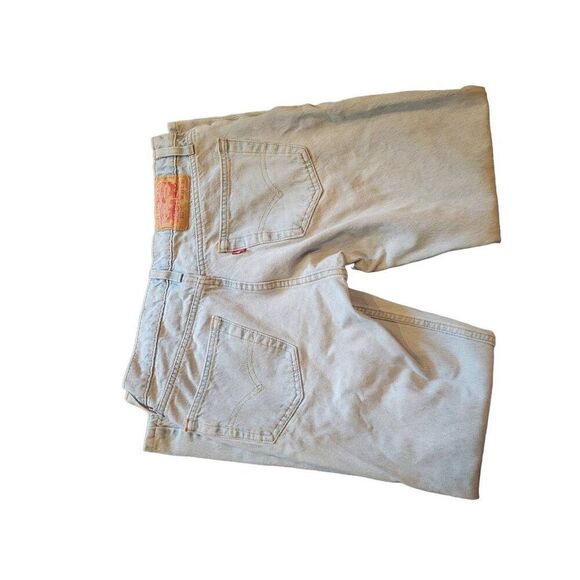 Levi's 511 Jeans Men's 31 Blue Slim Fit Stretch Light Wash Skater Distressed - Picture 3 of 5